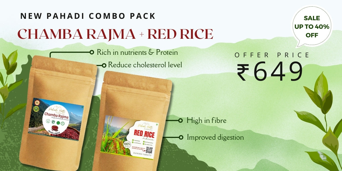 Chamba rajma red rice