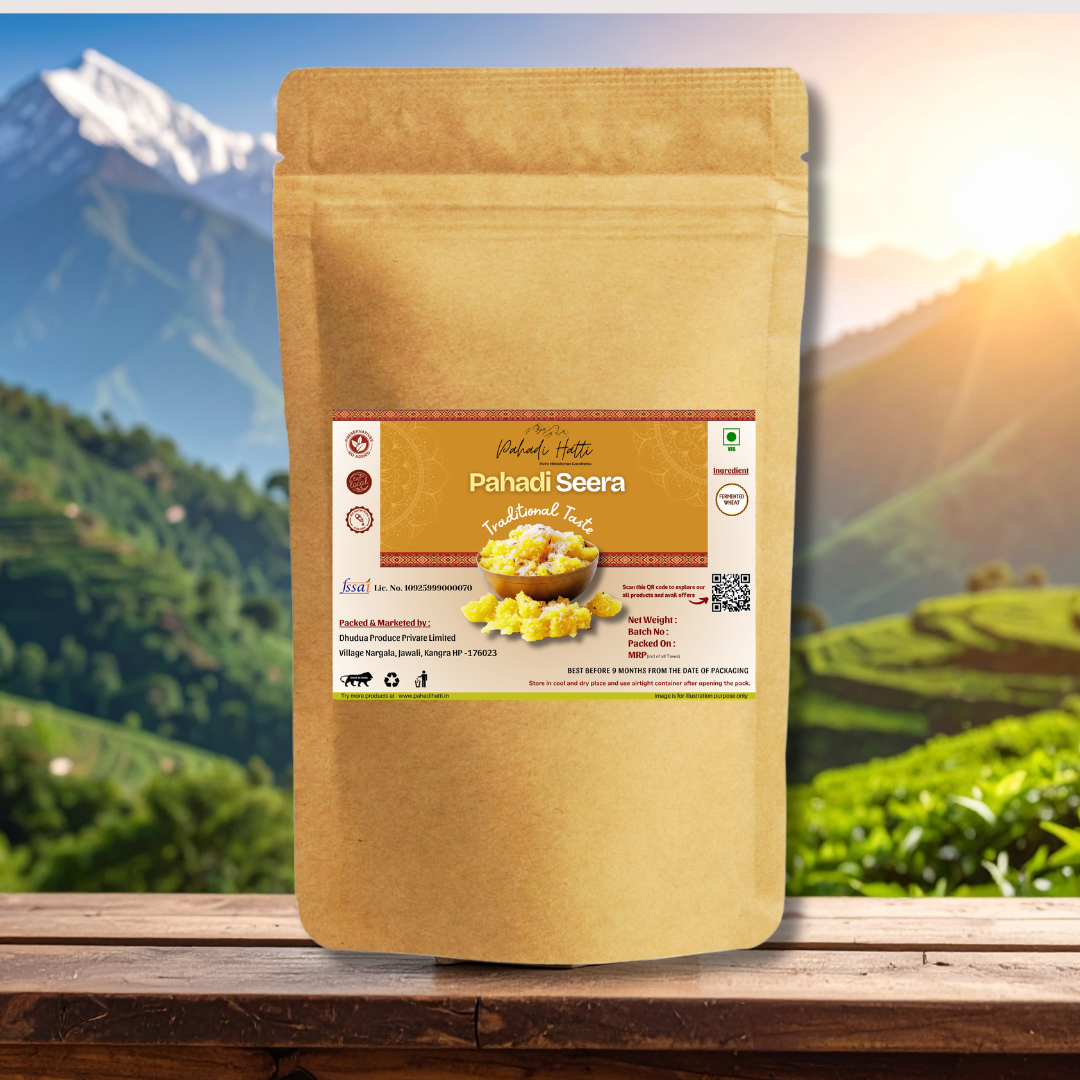 Pahadi Seera | Traditional Wheat Delight Pahadi Hatti (पहाड़ी हट्टी)