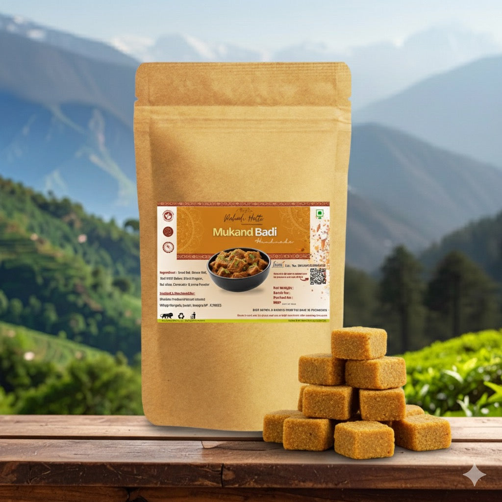 Kangra Badi Trio Combo | Urad Dal, Mix Dal & Mukandbadi (3 Varieties) Pahadi Hatti (पहाड़ी हट्टी)