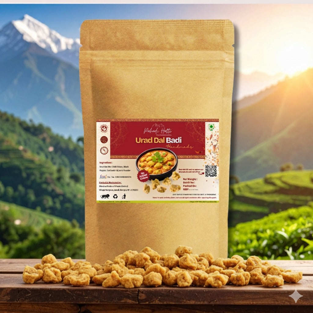 Kangra Badi Trio Combo | Urad Dal, Mix Dal & Mukandbadi (3 Varieties) Pahadi Hatti (पहाड़ी हट्टी)