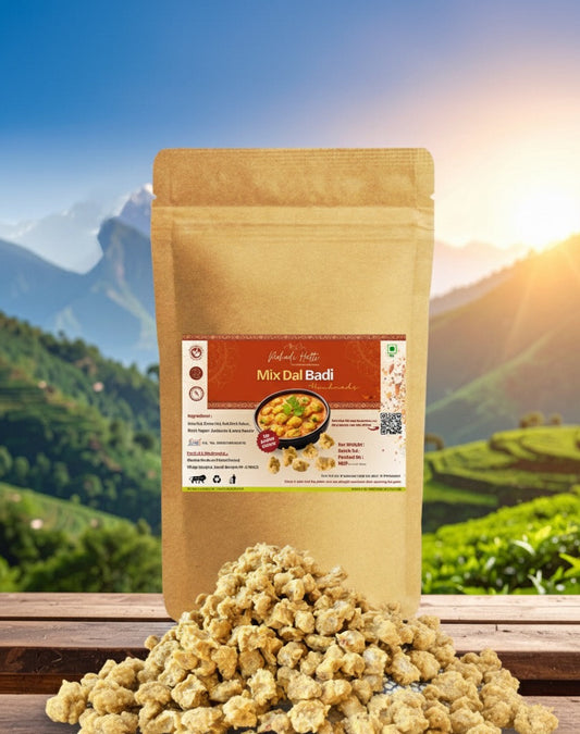 Kangra Mix Dal Badi | Urad Dal + Chana Dal | Pahadi Flavour Pahadi Hatti (पहाड़ी हट्टी)