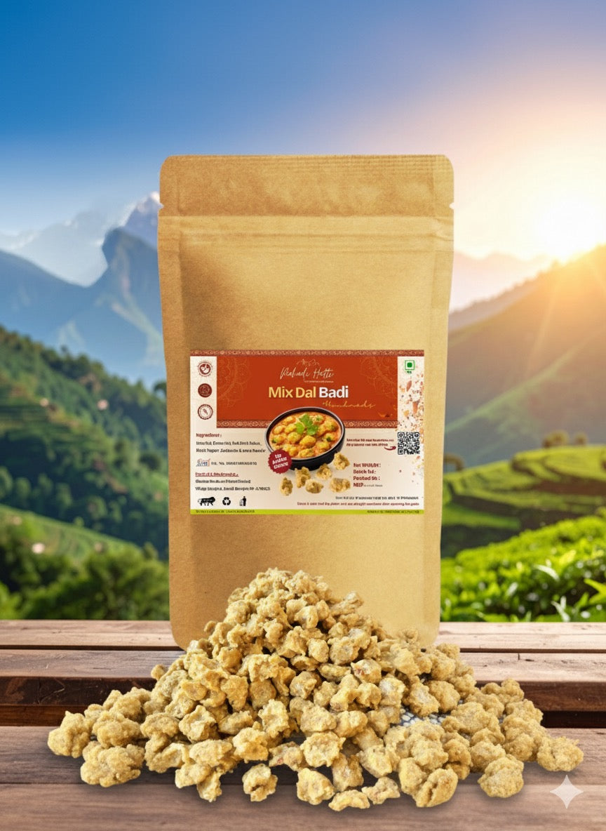 Kangra Badi Trio Combo | Urad Dal, Mix Dal & Mukandbadi (3 Varieties) Pahadi Hatti (पहाड़ी हट्टी)