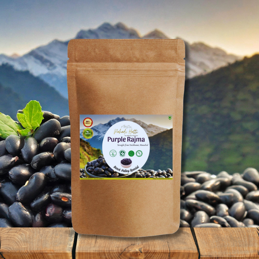 Pahadi Purple Rajma | Barot Valley | Himalayan Kidney Beans