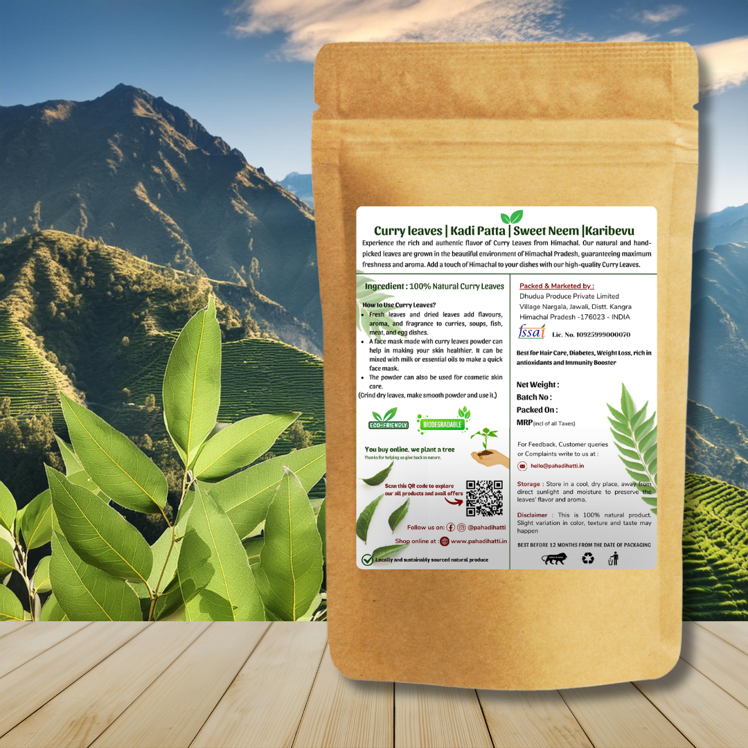 Dry Kadi Patta Aromatic and Flavorful Himalayan Herb – Pahadi